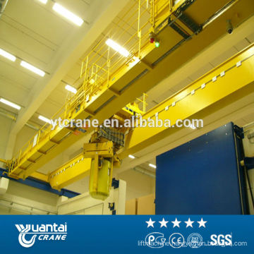 European well used overhead crane with mini trolley